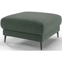 Home affaire Polsterhocker "Downtown", grün, B:80cm H:44cm T:80cm, 95% Polyester, 5% Nylon, Hocker, Polsterhocker, passend zur Serie, auch in Cord