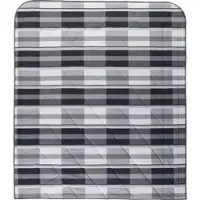 Westfalia Tagesdecke, schwarz (anthrazit, grau, weiß, schwarz), B:195cm L:225cm, Polyester, SCHLAFKOMFORT, Tagesdecken, Tagesdecke