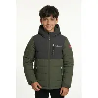 TROLLKIDS 513-347 Kinder-Jacke in Grün – wasserdicht