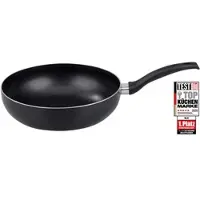 Elo Wok "Ducto Wok- und Pastapfanne", schwarz, H:7cm Ø:20cm, Pfannen, Wok, Induktion