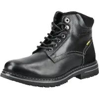Camel active Herrenschuhe Schnürstiefel Schwarz Freizeit