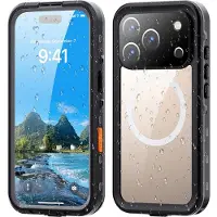 Shellbox – Wasserdichte IP68-Hülle für iPhone 17 Pro – schwarz