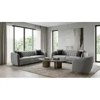 AEA Wohnzimmer Set 3-sitzer Couchtisch Modern Komfortabel Robust