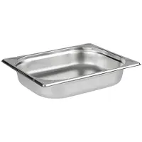Aps GN 1/2 Behälter, Gastronormbehälter für den professionellen Einsatz, Maße (B x L x H): 32,5 x 26,5 x 6,5 cm, 4 Liter