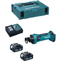 Makita Rotationsschneider DCO180RTJ (2 x 5,0 Ah + DC18RC + MAKPAC 1)