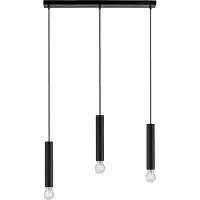 Paul Neuhaus Pendelleuchte - Schwarz - Metall - 3-flammig - 65 x 120 cm