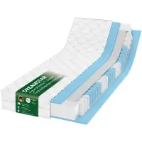 Dreamstar Taschenfederkernmatratze 80x200 cm | 17 cm | H2/H3 |7-Zonen | Ergo Flex TFK Duo