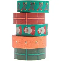 Sonstige Verlage Tape Set Weihnachtsmarkt, NeonMIX, 5 Stk.