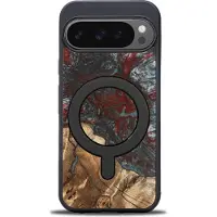 BeWooden Einzigartige Hülle für Google Pixel 9/9 Pro - Planeten - Pluto mit MagSafe