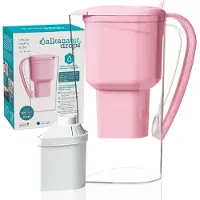 OEM Wasserfilterkanne 1,4 L, pH 9,5, alkalisch, BPA-frei, entfernt Metalle