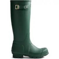 Hunter Boots Regenstiefel Unisex Grün Gummi