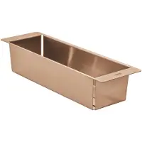 OEM Sieb für Küchenspüle, Edelstahl, 49 cm, warm sunset gebürstet