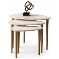 JVmoebel Servier Couchtisch Moderner Stil Beige Farbe Minimalistisches Design