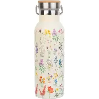 Erik Editores Wild Flowers Metallflasche Mit Griff