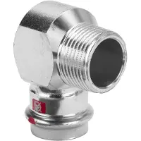 Viega Prestabo Winkel 15mmx3/8 AG 90 Grad, 559519