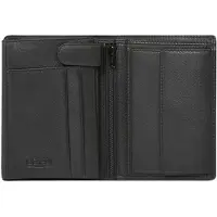 L.credi Leder Geldbörse George Wallet Black schwarz