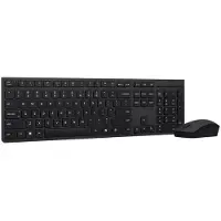Lenovo Idg 4x31r64354 Kabellose Tastatur Und Maus Schwarz Schwarz One Size