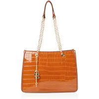 Merkloos Solidchoice – Damen-Shopper-Tasche mit Krokodilmuster