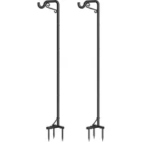 Merkloos Solidchoice – Verstellbare Haken für Zäune, 228 cm – Haken für Laternen und Pflanzkästen