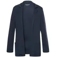 Green Cotton Jersey-Blazer Elise blau