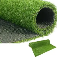 Merkloos Kunstgrashalm, 20 mm hoch, für Garten und Haustiere (1 m x 5 m)