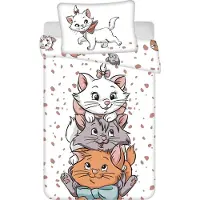 Jerry Fabrics Marie Cat Friends Babybetttuch 100x135, 40x60 cm