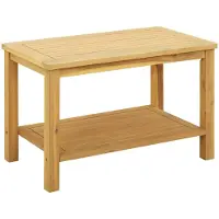Merkloos Massiver Holztisch für Garten, Innenbereich und Außenbereich