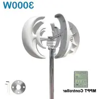 OEM 3000W 24V Windgenerator mit MPPT - Geringes Geräusch - Betriebsfähigkeit bei geringer Windgeschwindigkeit