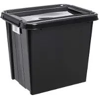 Merkloos Recycelbare Aufbewahrungsbox mit Deckel - 53 Liter