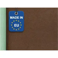 Tapiso Rasenteppich PEMBA Braun Höhe: 4mm Balkon Terrasse 200 x 960 cm