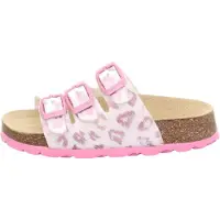 Superfit FUSSBETT Kinderschuhe Mädchen Pantoletten Rosa Freizeit
