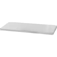 GOLDINOX Untere Ablagefläche 500 x 500 mm für den Edelstahl-Arbeitstisch TN55 und TN55A PREMIUM – GOLDNOX