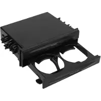 Merkloos Auto Organizer 1-DIN - 2-lagige Aufbewahrung mit Becherhalter - Yosoo Health Gearo75zrtpbhk