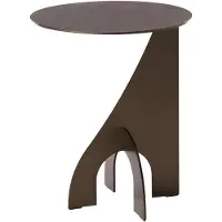 AEA Modern Rund Schwarz Couchtisch Designer Wohnzimmertisch
