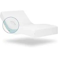 OEM Viskoelastische Matratze 80x200 cm, Höhe 20 cm, weich, für verstellbare Betten