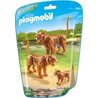 Playmobil City Life 2 Tiger mit Baby, 4 Jahr(e), Mehrfarbig, Kunststoff