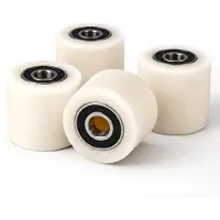 Dripio 4 Nylon-Palletwagenräder 80x70 mm, 20 mm Achse