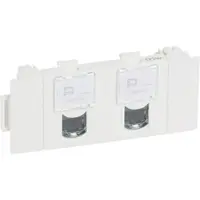Legrand 076542 Mosaic 2-fach RJ45 Kat 5e FTP Sape-On Farbe: Ultraweiß