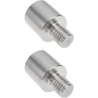 Merkloos Anglerzubehör 2 Stück 8mm Angeln Netz Connector - 25mm Länge