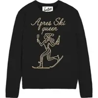 MC2 SAINT BARTH NEW Queen NEW Crewneck Sweater apres queen cord 00or emb (00232M) S
