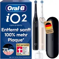 Oral-B iO 2 Schwarz und Rosa Doppelpack