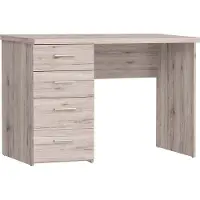 GuenstigEinrichten MONTPELLIER Schreibtisch 110 x 60 cm Sandeiche
