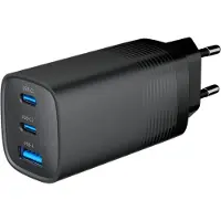 24hShop TA-UC-PDQC65-01-BK, Drinnen, AC, 20 V, 3,25 A, Schwarz