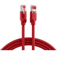 EFB Elektronik K0700RT.7,5 RJ45 Patchkabel Cat.7 S/FTP LSZH TM21 rot 7,5m K0700RT75