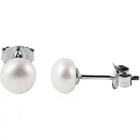 Adelia´s Paar Ohrstecker "Ohrringe – Ohrstecker aus 925 Silber mit Süßwasserperle" Perfekt zum Verschenken an besondere Menschen