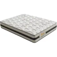 OEM Visko-Matratze Oasis, Taschenfederkern, 28 cm, mittelfest, 105x190 cm