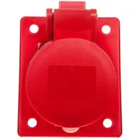 Pce 414-6 CEE-Anbausteckdose schräg (70x85mm) 16A 4p 6h IP44/IP54 4146