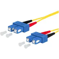 METZ CONNECT OpDAT Patchkabel, SC-D/SC-D OS2, 3 m