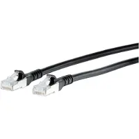 BTR NETCOM Cat6A, 7m, 7 m, Cat6a, RJ-45, RJ-45, Schwarz