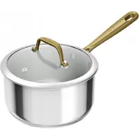 Tefal Paul Bocuse Edelstahl-Auflaufform 18cm+Deckel Glas - Gpe Seb France Haushalt